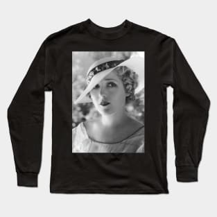 Silent Siren Mary Pickford Long Sleeve T-Shirt